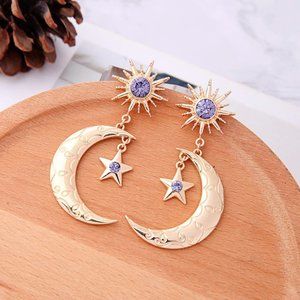 Celestial Crystal Earrings